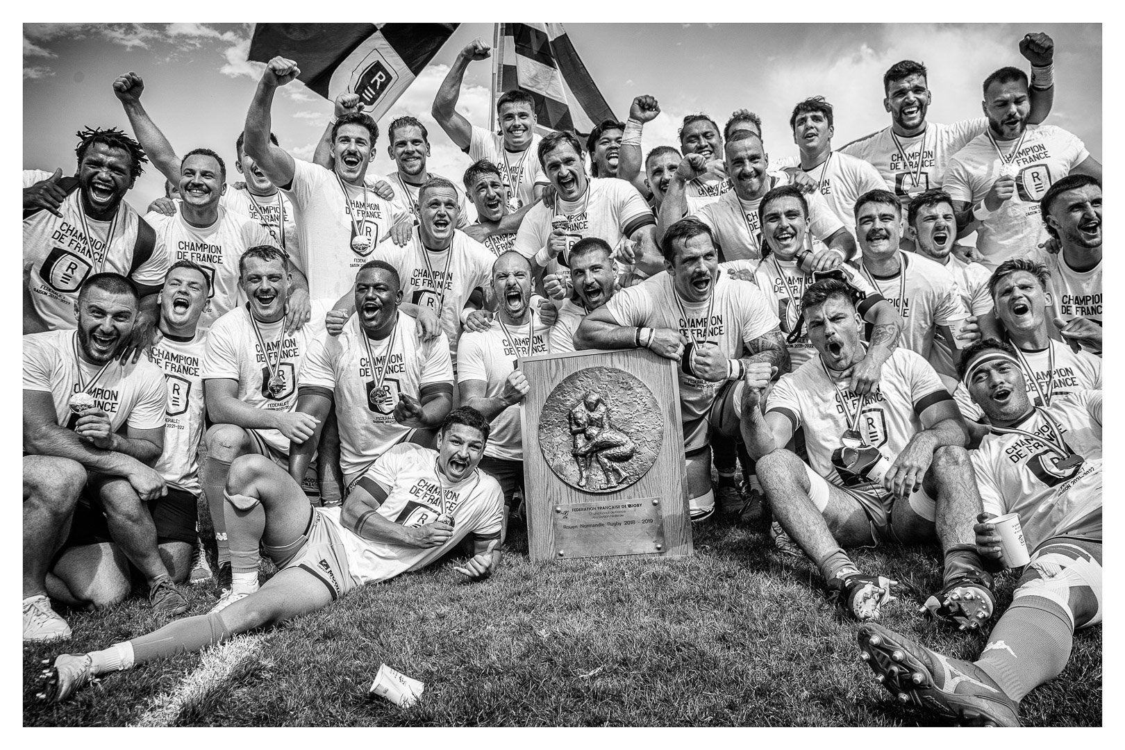 REC Rugby’s historic ascension to the National level: the Breton club becomes French champion in Federal 1!